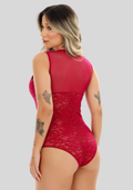 Body Camiseta Feminino em Renda Leticia - Rubi - Rosativa